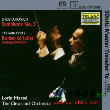 Shostakovich  Symphony No. 5 &amp; Tchaikovsky - The Cleveland Orchestra, Lorin Ma.jpg